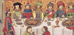aan tafel